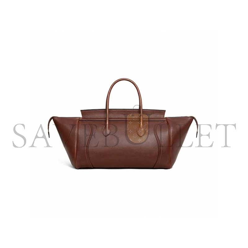 CELINE MEDIUM NEW LUGGAGE IN SUPPLE SHINY LAMBSKIN L100E3GW2.28BK (36*22*16cm)